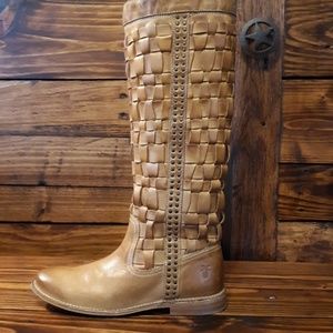 frye woven boots
